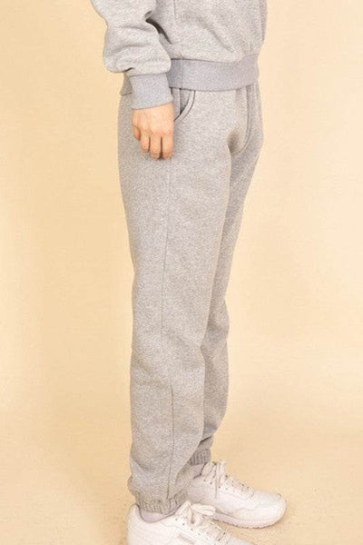 Side Pocket Drawstring Waist Sweatpants
