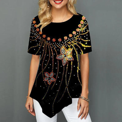 Casual Tee Oversized Top Big Fit Blouse